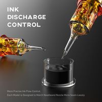 Aiguilles de cartouche de tatouage permanentes jetables CNC de haute qualité, 20 pièces/boîte, vente en gros