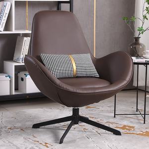 SFY108 canapé chaise oeuf salon canapé chaise base en métal 360 rotatif moderne inclinable salon <span class=keywords><strong>marron</strong></span> chaise de loisirs <span class=keywords><strong>fauteuil</strong></span> moderne - Product Image 4