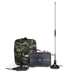 V9D Longa Distância Móvel Dual Band Ham Vhf Uhf Walkie Talkie DMR Repetidor de Rádio Amador