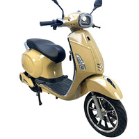 Moto électrique 1500w, moto rétro, moto électrique vintage, cyclomoteur, scooter Vespa pour les trajets en ville