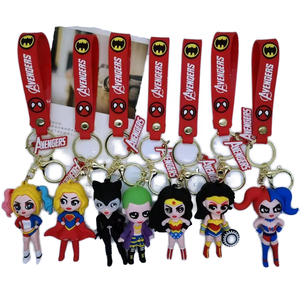 Dibujos animados 3D PVC Anime Super Marios <span class=keywords><strong>Bros</strong></span> Llaveros Mushroom Luigi Yoshi Llavero Regalo promocional Llavero de goma personalizado - Product Image 4