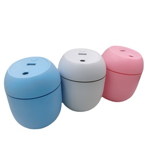 <span class=keywords><strong>Mini</strong></span> désodorisant USB coloré de 250Ml, humidificateur de bureau pour voiture, bureau, chambre à coucher, diffuseur à LED, Modes de brume, Super silencieux - Product Image 2