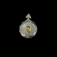 Pendentif en jadéite birmane naturelle de qualité A, forme ronde, jadéite verte de haute qualité, pendentif en jadéite pour femmes, cadeau en jadéite (avec NGTC)