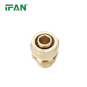 Raccords à compression en laiton IFAN Connexion rapide PE 1/2 pouce Raccords en laiton Pex pour la connexion de tuyaux en <span class=keywords><strong>cuivre</strong></span> standard américain - Product Image 2