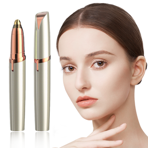 Tondeuse à sourcils électrique <span class=keywords><strong>Rasoir</strong></span> à sourcils <span class=keywords><strong>pour</strong></span> femmes Épilation automatique du visage Tondeuse à sourcils avec lumière LED - Product Image 1
