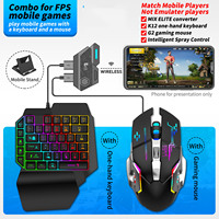 Juego de Ratón para Juegos 4 en 1 con Retroiluminación LED de Arcoíris, Combo con Cable para Teclado de Juegos de PC