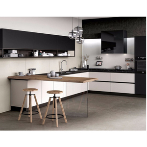 Toute <span class=keywords><strong>la</strong></span> Maison Design Petit Appartement Armoires Brillant armoires <span class=keywords><strong>de</strong></span> Cuisine En <span class=keywords><strong>Laque</strong></span> - Product Image 6