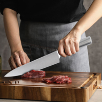 Offre Spéciale : Ensemble de 5 Couteaux de Cuisine Ultra-Tranchants en Acier Inoxydable de Qualité Alimentaire avec Manche Creux – Haute Qualité pour une Coupe Parfaite en Cuisine