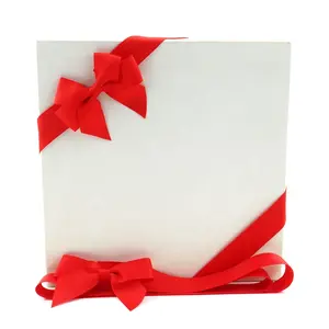 Offre Spéciale boîte décorative ruban gros-grain arcs pour boîtes cadeau emballage cadeau ruban arc