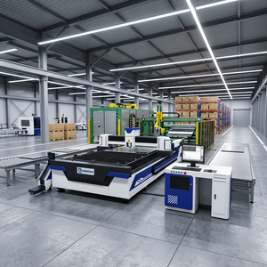 Machine de découpe laser à fibre de haute précision pour tubes métalliques et tuyaux industriels, prend en charge le chargement automatique et la découpe rapide - Product Image 2