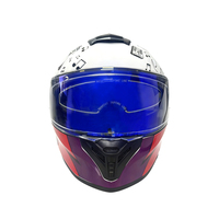 ZoomLon nouveau modèle feu arrière LED Double visière Anti-buée certifié DOT Casco Casque Chine fabricant casque de moto intégral