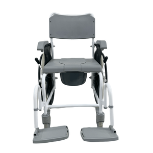 CAREME CA608 Factory Direct Commode <b>Chair</b> Steel Height Adjustable Foldable Medical Care Wheels for Elderly and Handicapped - Product Image 2