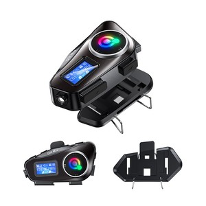 Q58 Max IPX6 Waterproof Y20 MAX 300M Motorcycle Intercom Headphone Wireless Helmet <strong>Headsets</strong> RGB Light Effect - Product Image 3