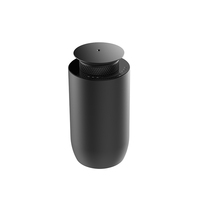 Diffuseur d'arômes de voiture sans eau rechargeable 10 ml, finition métallique de table, minuterie intelligente pour cadeaux de bureau et image de marque d'entreprise