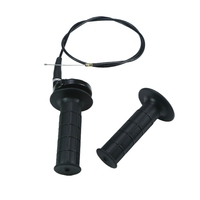 Cylindre maître hydraulique universel en aluminium 22 mm 7/8 50cc 150cc 250cc avec levier de frein et accélérateur rotatif pour moto tout-terrain, VTT et Dirt Bike