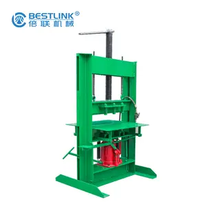 Masonry Stone Curb Block Slice Chop Machine Js20 Block Chop Cutting Machine For Slate Stone Mine Block