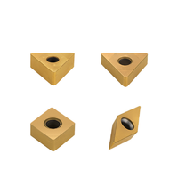 Plaquettes de tournage CNC en carbure de tungstène YG3-YG15 multi-couches haute efficacité pour machines-outils CNC