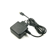 Adaptateur secteur EU 6V 0.5A 0.8A 1A 1.5A 2A avec connecteur Type-C noir 12W 6V 2000mA AC DC