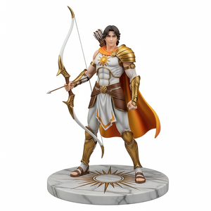 Figurine personnalisée en résine PVC 3D, Série Héros Mythiques, Statue de collection, Ornement de bureau, Décoration de modè<span class=keywords><strong>le</strong></span> - Product Image 6