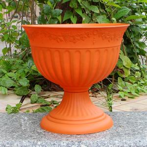 Type de tasse à vin tour vintage pot de fleurs bol hydroponique <span class=keywords><strong>bassin</strong></span> de <span class=keywords><strong>lotus</strong></span> style européen nénuphar <span class=keywords><strong>bassin</strong></span> de fleurs en plastique - Product Image 6