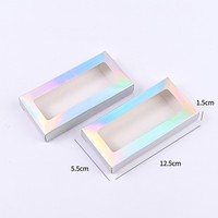Luxury Cosmetic Paper Boxes Discounted Price Stocked Colored Nail Board Packaging Cardstock for Food Wigs Embossing Printing