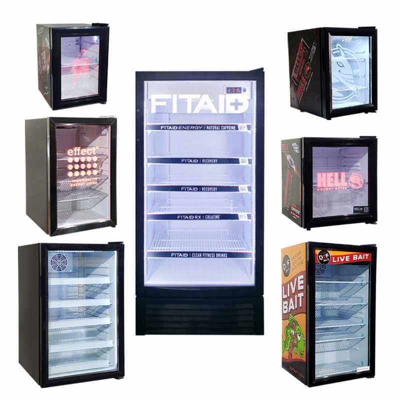 Meisda 8 190L Commercial Upright Fridge