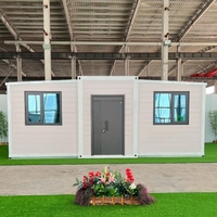 Maison préfabriquée de luxe extensible à 2, 3 ou 4 chambres en conteneur, résistante aux ouragans, prête à l'emploi, mobile et compacte, à vendre