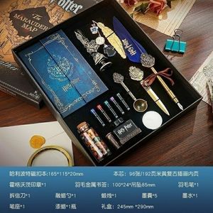 Kit de Caligrafía de Arte Antiguo, Sello de Cera Metálico y Pluma con Tinta para Escritura a Mano y Caligrafía - Product Image 3