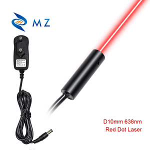 New <strong>Compact</strong> Red Dot Laser Module 638nm D10mm 10mW 20mW 30mW 50mW 100mW 3V 5V High-Accuracy Industrial Grade for Positioning - Product Image 1