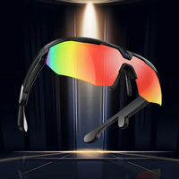 Lunettes de sport intelligentes avec IA, caméra HD 8MP, traduction en temps réel, étanches IP67, microphone léger, contrôle par application, cadeau de Noël