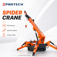 Nouvelle grue araignée compacte à bras télescopique 3T, modèle 2026, idéale pour les opérations de construction en hauteur