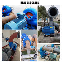 Pompa Aliran Campuran HW Tugas Berat Efisiensi Tinggi Pompa Transfer Air Hisap Tunggal Horizontal Pompa Drainase Industri Tekanan Tinggi DC