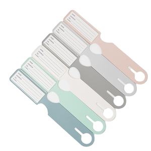 Etiquetas de Equipaje de Cuero en Blanco al por Mayor, Correas para Etiquetas de Equipaje, Etiqueta de Equipaje con Logotipo Personalizado Impreso - Product Image 1