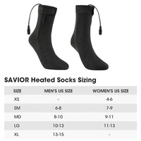 12V Unisexe Rechargeable Batterie Thermique Chauffée Sox High Winters Chaud Ski Crew Chaussettes Chauffantes Électriques Imprimer Moto Chauffée Sox