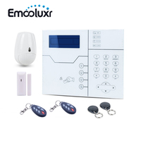 Sistema de Seguridad para el Hogar GSM 4G TCP IP de 433MHz y 868MHz ST-VGT con Puerto de Cable Ethernet RJ45, Pantalla Táctil de 100dB, Inglés y Francés, Web IE