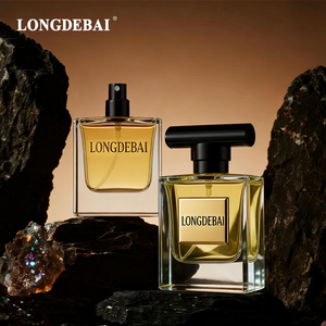 Luxury Custom Eco-friendly Recyclable Glass Perfume <b>Bottles</b> 30ml 50ml 100ml Square <b>Empty</b> with Screen Printing and Box Packaging - Product Image 3