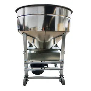 Minglun brand mixing equipment stainless steel mixer homogenizer with safety plunger for hot sale