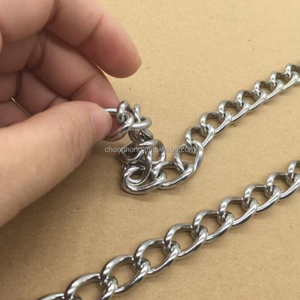 SUS304 нержавеющая сталь сварная цепь 1,2 мм-4 мм витая соединитель 304 нержавеющей стали материал из нержавеющей стали - Product Image 6