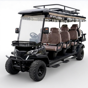 2026 3-4 Seat Electric Golf Cart <b>Foldable</b> Design 48V Lithium Battery Golf <b>Trolley</b> Hydraulic Brake 90km Range CE Certified - Product Image 1