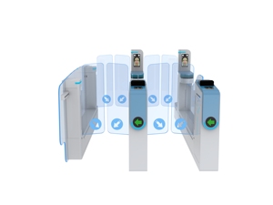 Clou de poignée de barrière de balançoire Servo, 1 pièce, haute sécurité AB, avec 18 paires de capteurs IR, pour porte d'entrée d'hôtel - Product Image 3