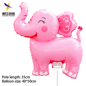 Globo <span class=keywords><strong>de</strong></span> Aluminio con Forma Personalizada y Clip, Juguete Interactivo para Niños, Globo <span class=keywords><strong>de</strong></span> Aluminio con Clip y Palo para Fiestas - Product Image 3