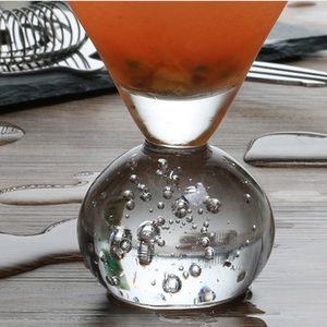 Eleganti <span class=keywords><strong>Bicchieri</strong></span> da Martini Senza Stelo a Doppia Parete, Calici per Cocktail, Vino e Caffè con Base Raffinata per Feste - Product Image 2