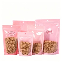 MOQ 100 pièces – Sachets refermables personnalisés de qualité alimentaire, résistants à l'humidité, pour emballage de snacks, bonbons, thé et aliments pour animaux, avec logo personnalisé