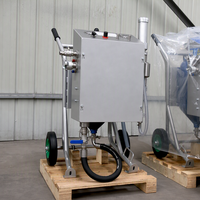 Machine de sablage humide pour l'élimination de la rouille, le décapage de la peinture, le nettoyage des métaux et la préparation des surfaces