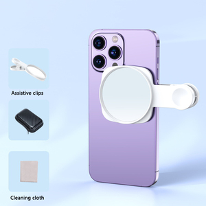 Selfie specchio compatto per telefono cellulare universale compatibile con Iphone 14/13/12/11 <span class=keywords><strong>foto</strong></span> Video Selfie Vlog - Product Image 4