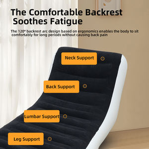 Canapé-lit <span class=keywords><strong>gonflable</strong></span> moderne en forme de L, canapé <span class=keywords><strong>gonflable</strong></span> pliable, meubles de salon - Product Image 3