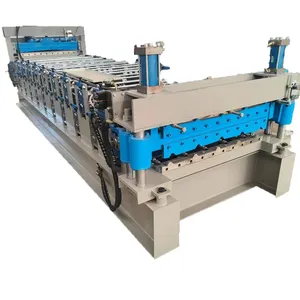 2023 Steel Roll Used Roofing Sheets Making Machine Double Layer Roof Tile Making Forming Machine