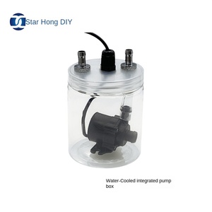 Système de refroidissement par eau <span class=keywords><strong>pour</strong></span> ordinateur de bureau, ordinateur <span class=keywords><strong>portable</strong></span>, téléphone <span class=keywords><strong>portable</strong></span> avec radiateur et pompe intégrés sans <span class=keywords><strong>ventilateur</strong></span> (Chine GUA) - Product Image 3
