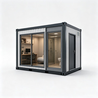 Conteneur ISO 20 pieds optimisé pour le transport maritime – Dortoir modulaire, logement portable pour personnel, cabine étanche