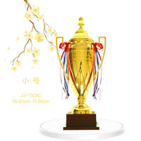 Design de trophée personnalisé 69cm 60cm 56cm Big Metal International Awards Large Cup Soccer Awards
